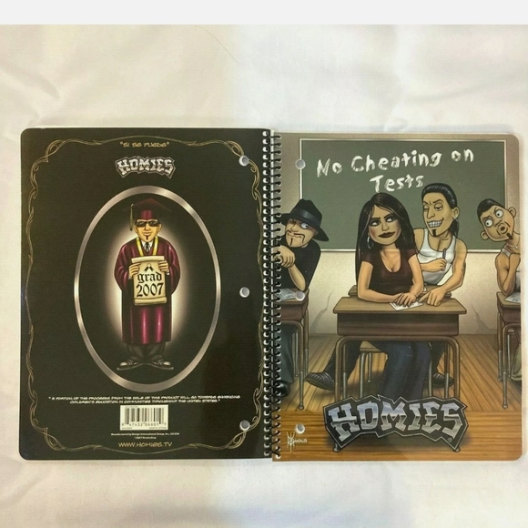 New 6pcs Homie notebooks - Picture 6 of 11